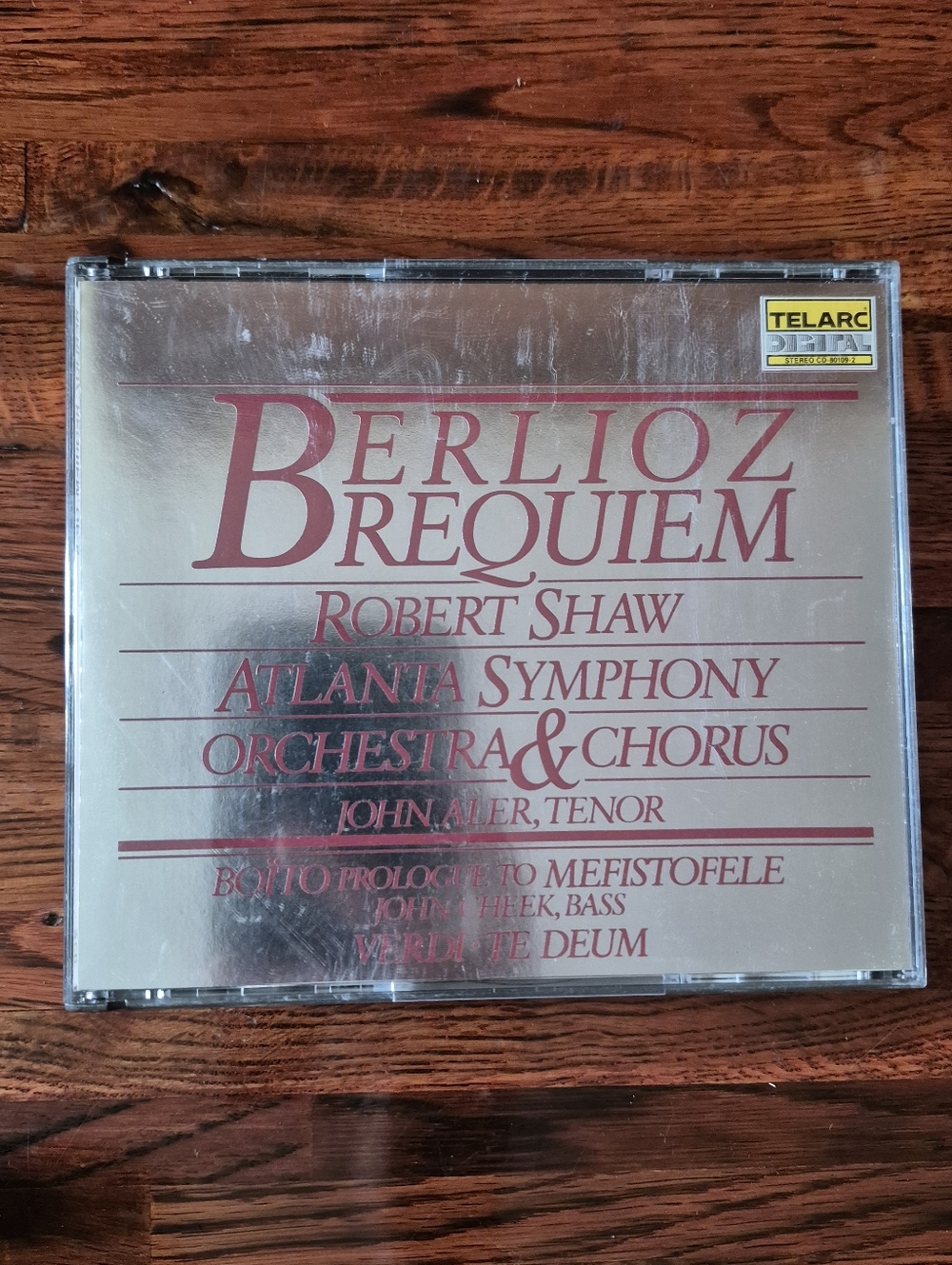 Berlioz Requiem Robert Shaw Atlanta Symphony Orchestra 2 CD Telarc CD-80109-2